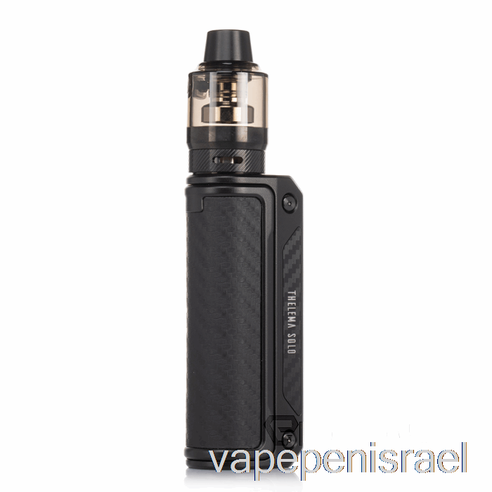 חד פעמי Vape Israel Lost Vape Thelema Solo 100w ערכת התחלה שחור/סיבי פחמן